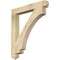 Ekena Millwork Imperial Arts & Crafts Rough Sawn Bracket, Douglas Fir, 4"W x 32"D x 36"H BKT04X32X36IMP03RDF - alternate 1
